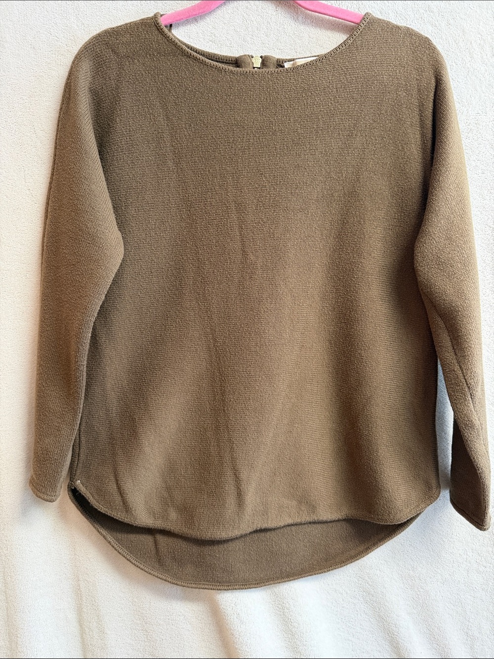 Michael Kors Olive Crewneck Pullover Sweater